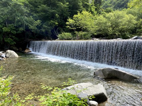 舟岐川の砂防堰堤